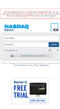 Mobile Screenshot of nasdaq-lqp.esignal.com